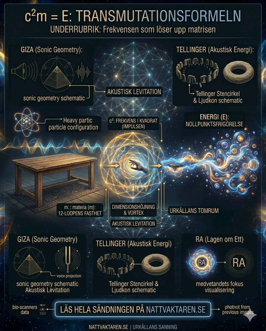 c²m = E: The Transmutation Formula