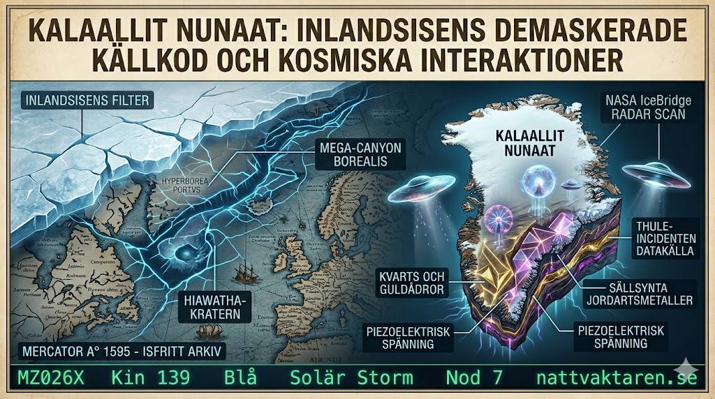 Vad döljer sig egentligen under Grönlands inlandsis?