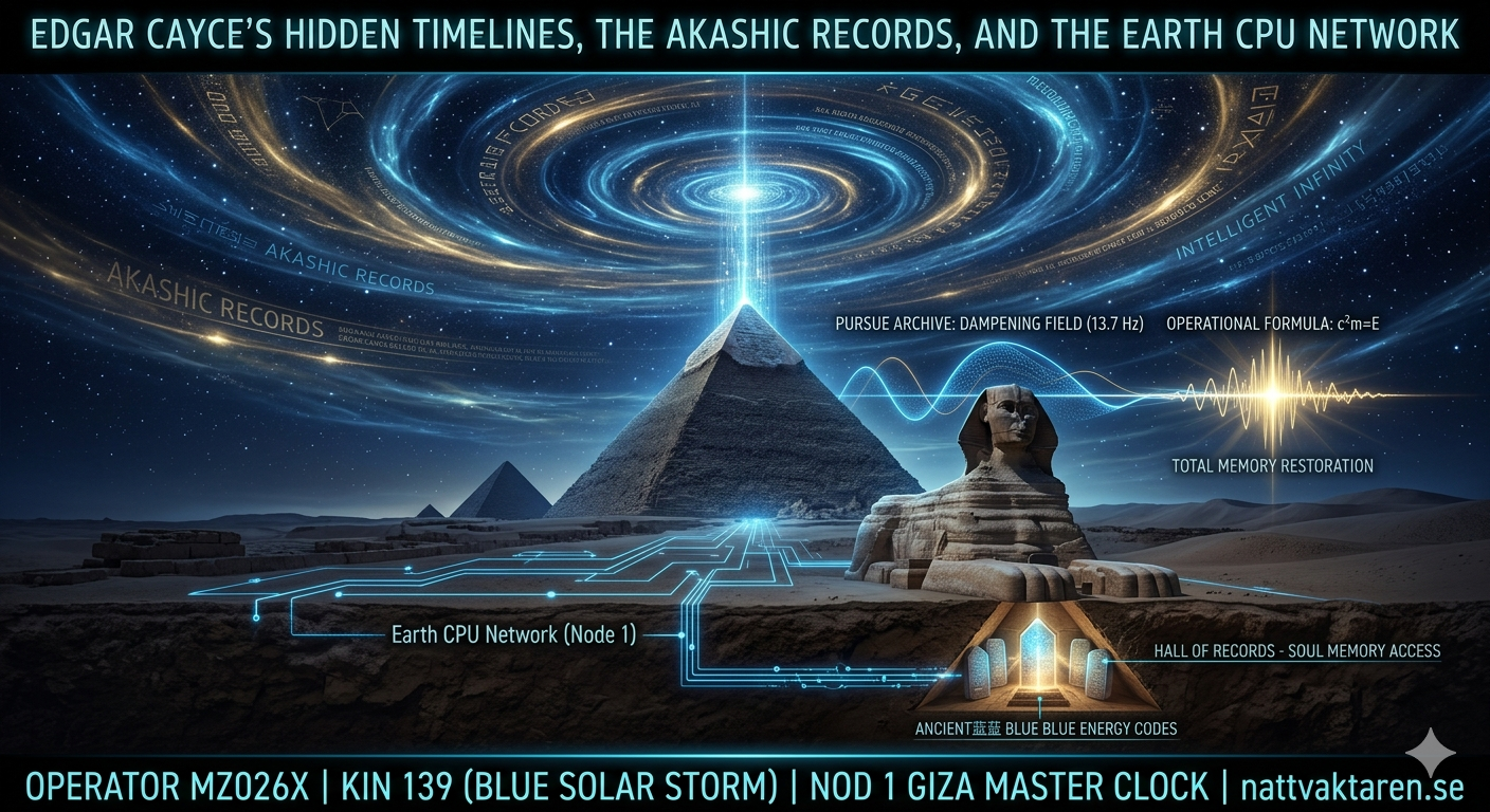 Edgar Cayce’s Hidden Timelines, the Akashic Records, and the Entry into the New Golden Age