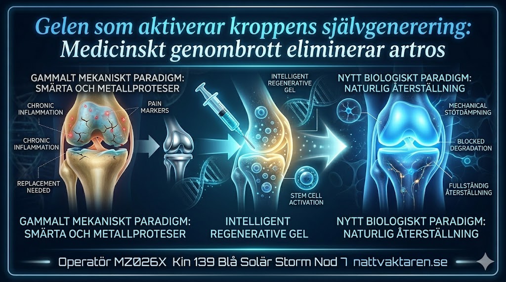 Medicinskt genombrott eliminerar artros