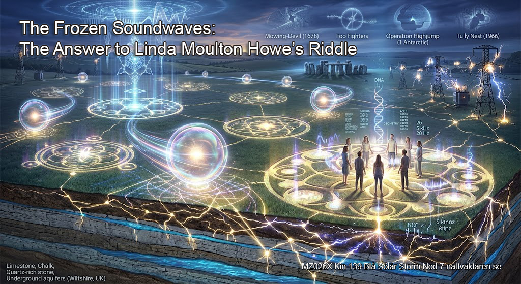 The Frozen Soundwaves: The Answer to Linda Moulton Howe’s Riddle